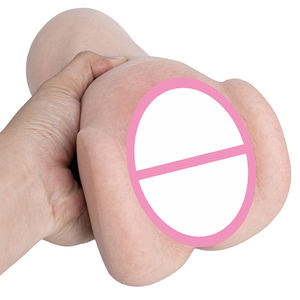 Realistisches Masturbationsspielzeug für Männer mit Doppelkanal-Vagina und -Po, Großer Hintern Sexspielzeug - Product Image 5