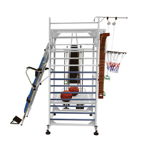 Appareil d'entraînement multifonctionnel Jinyu, équipement d'exercice complet pour le corps en acier et bois réglable, pour la rééducation des personnes âgées - Product Image 3