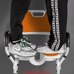 Alta calidad ajustable plegable ligero ajustable movilidad discapacidad baño ducha inodoro silla ducha silla - Product Image 4