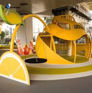 Esculturas de Fibra de Vidrio de Hongo y Oso, Decoración Interactiva para Áreas de Juego Interiores y Exteriores, Divertidas y Seguras para Niños - Product Image 5