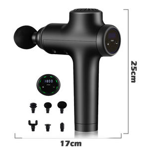 2025 Nueva pistola de masaje potente de tejido profundo con vibración con pantalla Lcd al por mayor de alta calidad/mejor pistola de masaje corporal muscular - Product Image 3