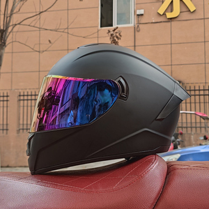 Casco Integral BX-701, Material ABS, Estilo Dedos Completos, Unisex, Doble Visera, para Motociclismo Urbano - Product Image 2