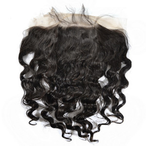Capelli veri umani per la vendita cina a buon mercato 13x6 pizzo brasiliano sciolto ondulato Pre spiazzo trasparente 13*6 HD pizzo frontale - Product Image 1