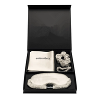 Ensemble cadeau de luxe : taie d'oreiller en soie, masque pour les yeux en soie et ensemble de taies d'oreiller en soie pour les cadeaux de mariée et de demoiselles d'honneur