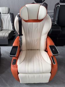 Nuevo Asiento de Lujo para <span class=keywords><strong>Maybach</strong></span> VIP Van, Asiento de Coche Modificado, Bolsa de Documentos de Cuero, Asiento Deportivo con Logotipo OEM para Vito W447 Sprinter - Product Image 6