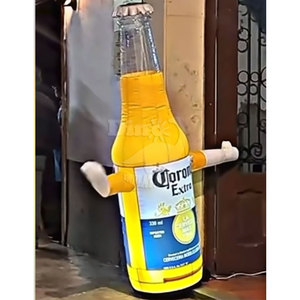 Chương trình khuyến mãi Inflatable Ống quảng cáo không khí bia chai mô hình sóng người đàn ông bay vũ công - Product Image 1