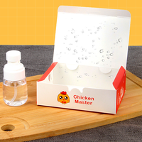 Vente en gros en Chine Boîte à emporter pour snack fast food hot dog fry poulet à emporter boîte d'emballage pour hamburger poulet frit fast-food
