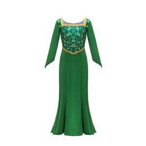 Nuovo film d'animazione Shrek <span class=keywords><strong>vestito</strong></span> Cosplay per bambini <span class=keywords><strong>Fiona</strong></span> principessa Costume di Halloween con tuta mantello adulti festa di natale - Product Image 5