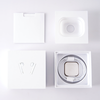 Boîtes d'emballage personnalisées pour écouteurs sans fil, boîtes en papier blanc universelles avec plateau en blister