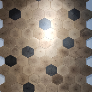 Kết Thúc Hạt Gỗ Sàn Trang Trí Tường Panel Kết Thúc Hạt Gỗ Gạch Lát Sàn Gỗ Mẫu Dệt - Product Image 2