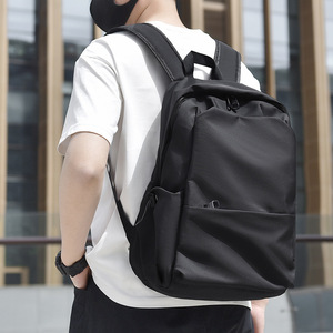 Sac à dos simple de grande capacité pour hommes et femmes, pour ordinateur portable 15 pouces, voyages, université, lycée, étudiants - Product Image 3