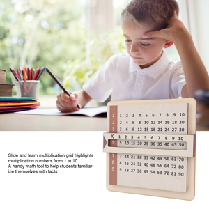 Set di Griglie per Moltiplicazioni Educativo con Finestra di Visualizzazione, Strumento Didattico e Giocattolo Educativo - Product Image 4