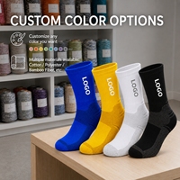 Chaussettes de sport personnalisées pour hommes, respirantes, écologiques, à séchage rapide, pour la course à pied, design automne