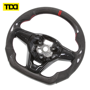 Volant en fibre de carbone TDD Premium Upgrade compatible avec Volkswagen Golf 8 GTI MK8 Tiguan L Passat Tiguan GTI R GTE GTS - Product Image 2