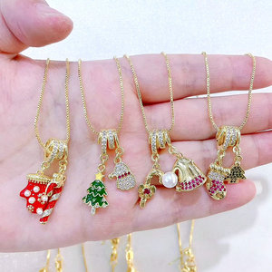 FM-LHN1605 Очаровательное ожерелье с подвеской в виде сердца/звезды - Product Image 3