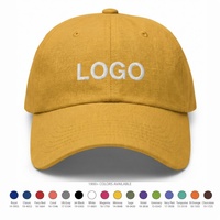 Gorras de Béisbol Deportivas Personalizadas, 6 Paneles, 100% Algodón, Ajustables, para las Cuatro Estaciones, con Logotipo Bordado, Gorra de Papá, Venta al Por Mayor, Marca Privada