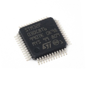 Microcontrôleur original IC STM32F030C8T6 LQFP-48 ARM 32 bits MCU, composants électroniques - Product Image 1