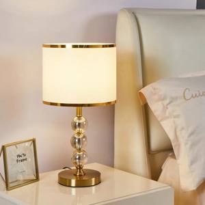 Modern Minimalist K9 Crystal Table <b>Lamp</b> with Touch-Sensitive Dimming & Remote Control <b>for</b> Living Room Study <b>Bedroom</b> & Hotels - Product Image 2