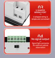 Interruptor de Transferencia Automática (ATS) de Doble Alimentación Montado en Riel, Interruptor de Conmutación, Disyuntor MCB AC 230V 2P 63A
