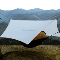 Bâche de camping ultralégère et imperméable pour abri extérieur, protection solaire, hamac de survie, tente de pluie, vente en gros