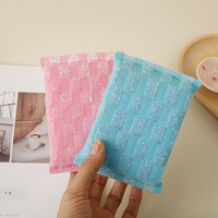 Éponge de nettoyage puissante pour la cuisine, en tissu anti-rayures, résistante aux odeurs, pour la vaisselle
