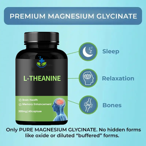 健康エネルギーサプリメント<span class=keywords><strong>L</strong></span>テアニンガバ複合カプセル食品アミノ酸<span class=keywords><strong>L</strong></span>-テアニンカプセル - Product Image 3