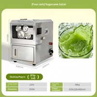 Nouvelle machine à jus de canne à sucre électrique de haute qualité pour la transformation alimentaire