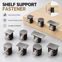 Support de fixation dissimulé Rafix pour étagère, pince de montage pour armoire, penderie, quincaillerie et accessoires de mobilier