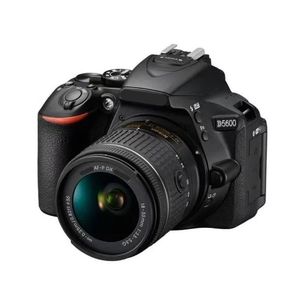 Kit Appareil Photo Reflex Numérique <span class=keywords><strong>D5600</strong></span> avec Objectif Zoom VR 18-55mm, Vidéo Full HD 1080P 24.2MP, Écran LCD Incurvé, Capteur CMOS, Idéal pour Débutants - Product Image 1