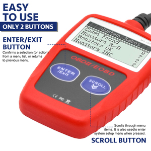 Nuevo Escáner OBD2 MS309, Lector de Códigos OBDII, Herramienta de Diagnóstico Automotriz, Datos en Tiempo Real, CAN BUS, EOBD, Escáner Universal para Automóviles, Rojo - Product Image 6