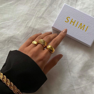 Personalized Stainless Steel Oval <strong>Gold</strong> <strong>Signet</strong> <strong>Ring</strong> Engraved Custom Initial Name <strong>Ring</strong> Stackable <strong>Rings</strong> for Women - Product Image 6