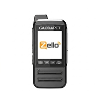 Radio PoC 4G GaodaPTT, portée mondiale, étanche IP67, talkie-walkie flottant, interphone portable Android, radio bidirectionnelle avec carte SIM