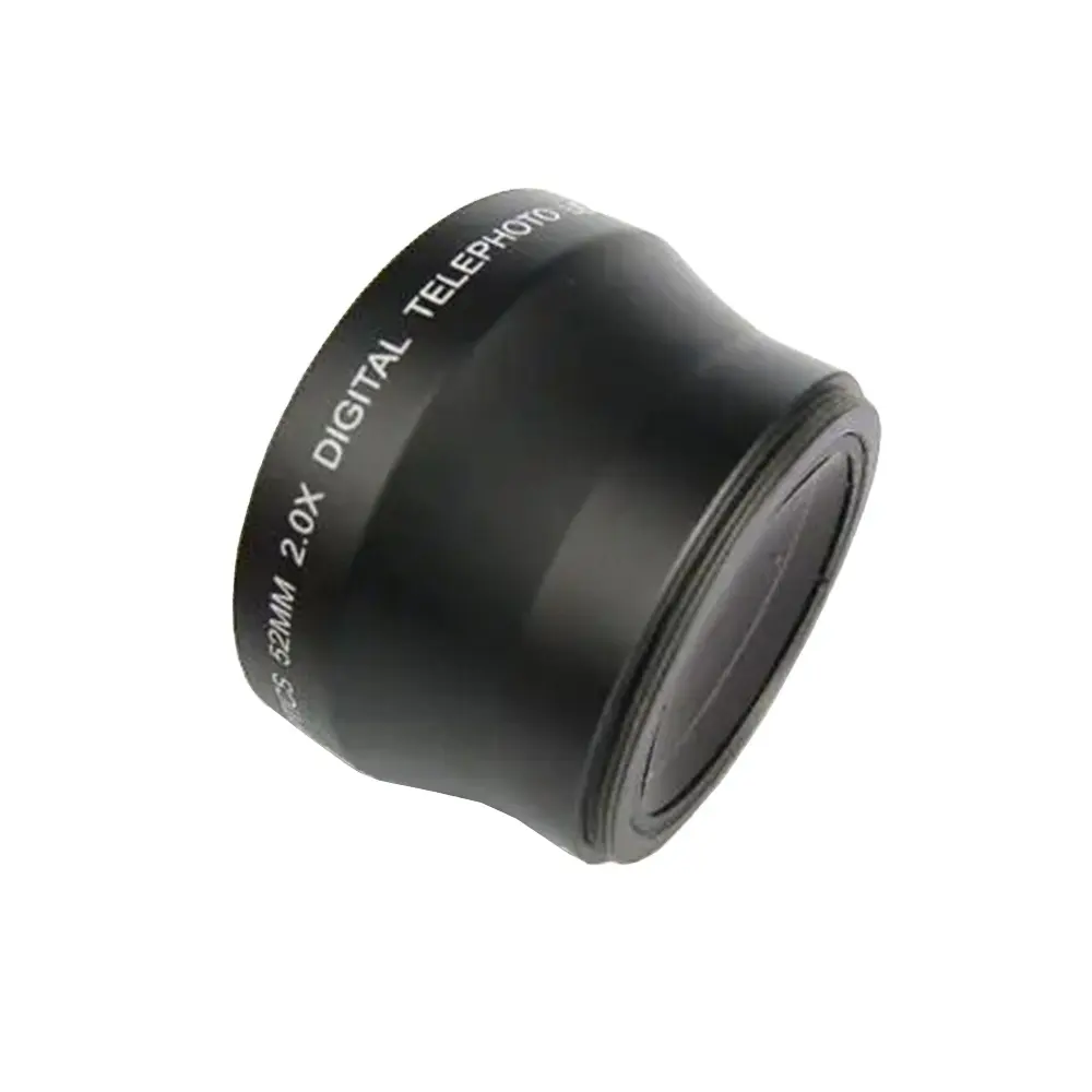 Usinagem personalizada Alta qualidade Metal Camera lens de teleobjetiva Turning Usinagem Camera Acessórios Lens Shell