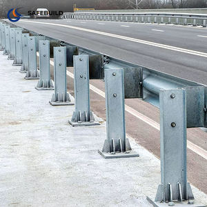 Barrière de sécurité routière en acier galvanisé à chaud de type W, système de barrière anti-collision EN1317 AASHTO M180, fournisseur de sécurité routière - Product Image 5