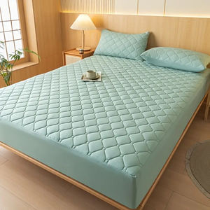 Pelindung/pelindung kasur tempat tidur hotel produsen grosir pelindung kasur poliester tahan air - Product Image 6