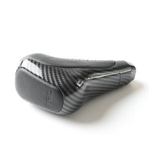 Pommeau de levier de vitesse pour Toyota 4Runner Tundra, en cuir avec surpiqûres rouges, design ergonomique - Product Image 4