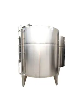 China Preço SS316L Ladder Storage Tank produtos petroquímicos Indústria Cola Ou Gel Equipamento De Armazenamento Líquido