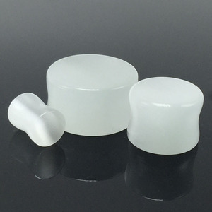 14mm Chine Usine Bijoux De <span class=keywords><strong>Corps</strong></span> En Gros Opale Pierre Boucles D'oreilles <span class=keywords><strong>Piercing</strong></span> Tunnels D'oreille Expandeurs - Product Image 3