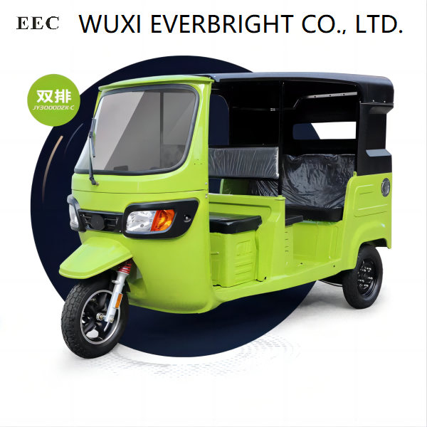 緑色の三輪車人力車 3 Wheel Electric Tuk Tuk Tricycle for Adults & Seniors