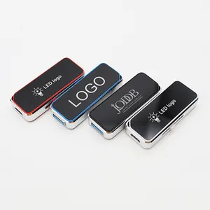OEM Custom Chinese Supplier USKY Light Up USB Flash Drives 2 8 16GB Memory Sticks Promotional Gifts Pen Drives Pendrives