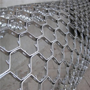 Hexmesh với lỗ liên kết 304H SSS | 25mm Chiều cao x 2mm THK | Trung Quốc Hex lưới xuất khẩu - Product Image 3