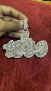 Colgante de Diamantes de Excelente Calidad al por Mayor con Brillo Cristalino y Acabado Suave, Perfecto para Regalo o Colección de Joyería de Boda - Product Image 2