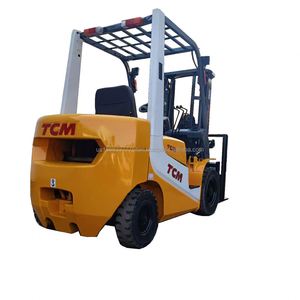 Oferta Destacada: Montacargas Diésel TCM de 3 Toneladas, Modelo 2023, de Segunda Mano, con Cilindro de Desplazamiento Lateral, Componente Clave Japonés FD30 FD50, Venta al por Menor - Product Image 1