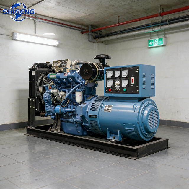 Open Frame 50kw Marine Diesel Generator Set 50Hz 1500rpm Auto Start Remote Start Boat 230V/400V IP22 Protection