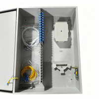 Boîtier de distribution de fibre optique 96 cœurs SC/UPC étanche à montage mural, boîtier de terminaison optique pour FTTH haut débit 5G/GPRS