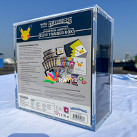 RAY YI TCG 25e Anniversaire Célébrations Étui magnétique en acrylique pour ETB