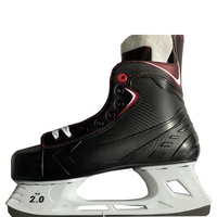 Chaussures de skate pour hockey sur glace, vente en gros, résistantes aux chocs, chaussures de skate professionnelles