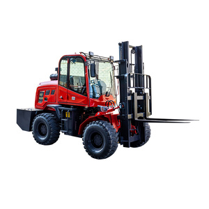 מלגזה HT-CPD3.5T 4X4 לשטח קשה, כושר נשיאה 3500 ק\\\"ג, לטיפול בחומרים בשטח - Product Image 2