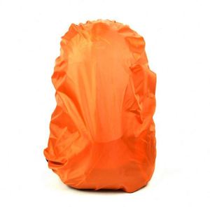 ผ้าคลุมกันฝนสำหรับกระเป๋าเป้เดินป่าแบบกันน้ำ น้ำหนักเบา สีส้ม ไซส์ XS/XL/XXL - Product Image 1