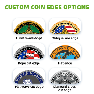 Moneda Conmemorativa Chapada en Oro, Plata y Latón Antiguo, Estampada en Aleación de Zinc, Token 3D, Monedas Personalizadas con Logotipo, Artículo Coleccionable - Product Image 2